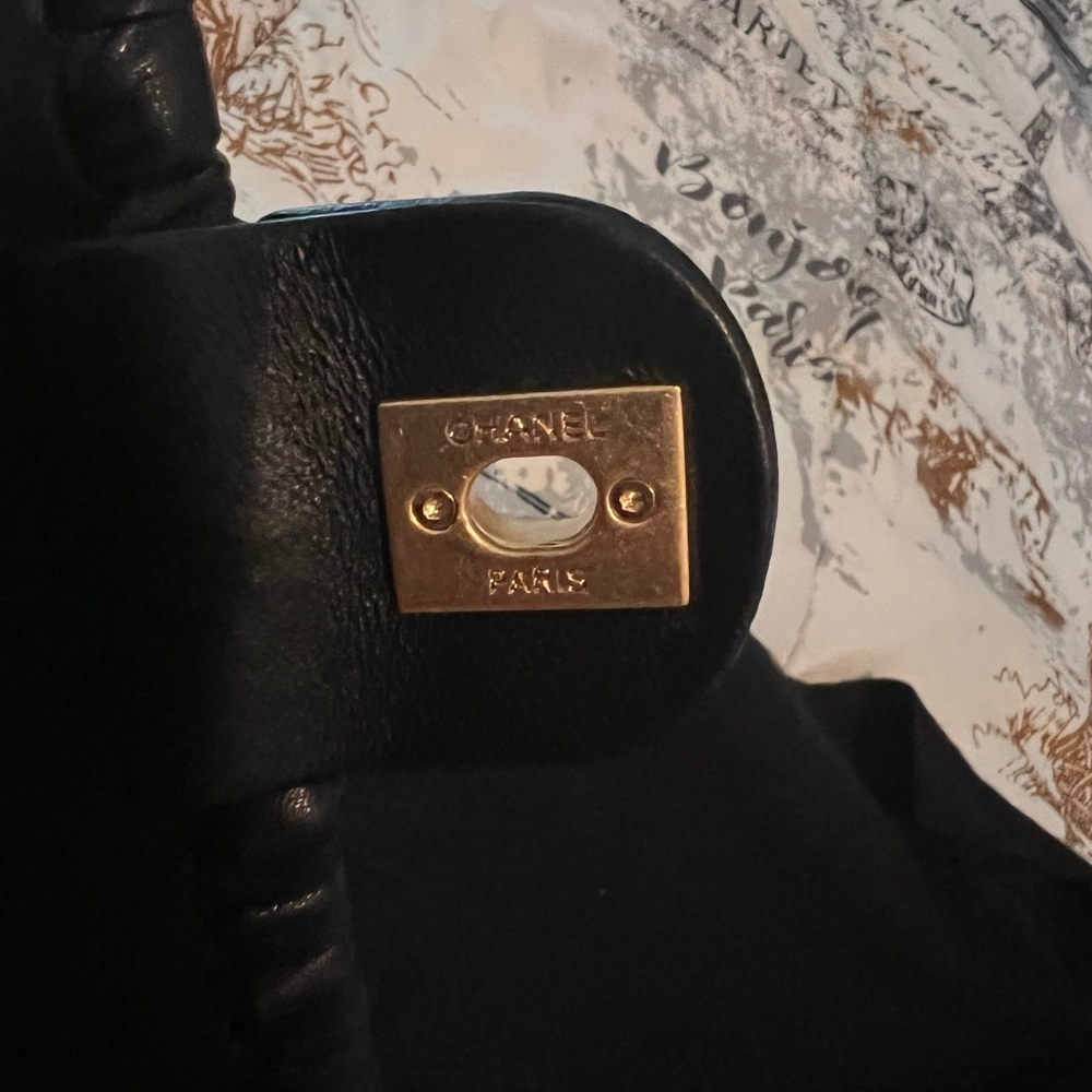 Chanel calfskin braided mini bag - Picture 11 of 14